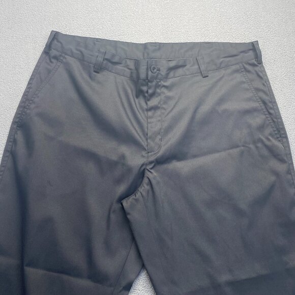 Nike Golf Tech Pants Mens 38x32 Black Dri Fit Straight Leg Preppy Classic - Picture 10 of 10